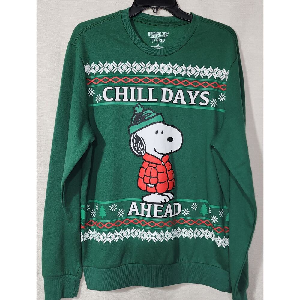 Snoopy ''Chill Days ahead'' men's medium sweatshirts